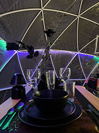 Notre Menu pour Paques dans le Dôme des Etoiles - 2025